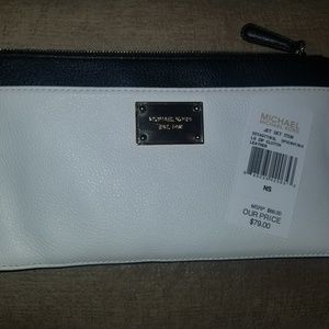 Michael Kors Leather Clutch